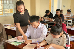 Hà Tĩnh nâng cao chất lượng đầu ra cho học sinh giáo dục thường xuyên