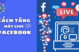 Hướng dẫn cách tăng mắt livestream facebook nhanh chóng, hiệu quả