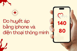 So sánh hiệu quả đo huyết áp bằng iphone với máy đo truyền thống