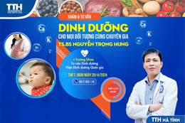 Tầm quan trọng của việc khám và tư vấn dinh dưỡng