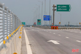 Thông xe 30 km cao tốc Diễn Châu – Bãi Vọt vào 28/4