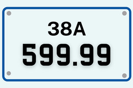 Đấu giá lại biển ô tô tứ quý 9 Hà Tĩnh từng được trả giá 1,225 tỷ đồng
