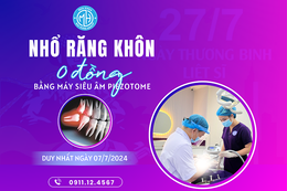 Ưu đãi đặc biệt - nhổ răng khôn 0 đồng tại Nha khoa Mai Hùng Group