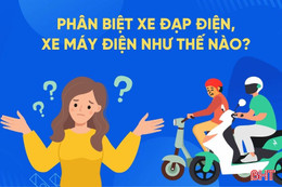 [Motion Graphics]: Phân biệt xe đạp điện, xe máy điện như thế nào?