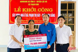 Khởi công xây dựng nhà ở cho gia đình đặc biệt khó khăn ở Lộc Hà