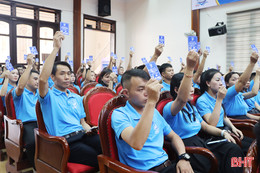 Thanh niên Cẩm Xuyên "Đoàn kết – tiên phong – xung kích – sáng tạo – phát triển”