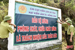 TX Hồng Lĩnh hoàn thành kịch bản phòng chống "giặc lửa"