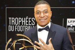 Mbappe đoạt giải 'Cầu thủ xuất sắc nhất nước Pháp' lần thứ 5 liên tiếp