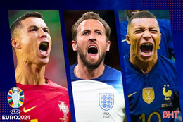 Kịch tính cuộc đua Vua phá lưới Euro 2024