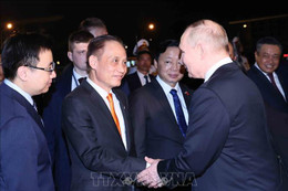 Tổng thống LB Nga Vladimir Putin kết thúc tốt đẹp chuyến thăm cấp Nhà nước tới Việt Nam