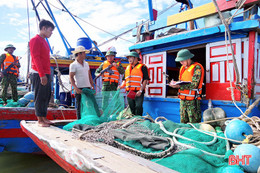 BĐBP Hà Tĩnh tăng cường đấu tranh phòng, chống khai thác IUU