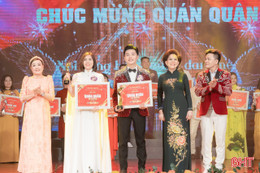 Thí sinh Hà Tĩnh giành giải Quán quân Đấu trường nhạc Việt 2024