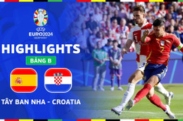 Highlights Tây Ban Nha - Croatia: Bò tót giương oai