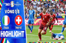 Highlight Ý vs Thụy Sĩ: Vùi dập đoàn quân thiên thanh