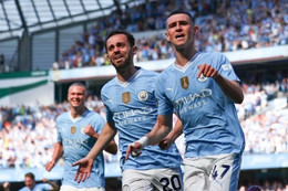 Man City vô địch Premier League lần thứ 4 liên tiếp