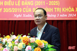 Nghi Xuân tiếp tục đổi mới phương thức lãnh đạo của Đảng 