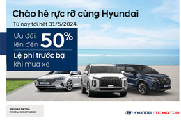 Chào hè rực rỡ cùng Hyundai Hà Tĩnh