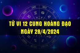 Tử vi 12 cung hoàng đạo ngày 28/4/2024