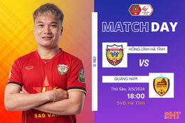 Link xem trực tiếp Hồng Lĩnh Hà Tĩnh vs Quảng Nam V.League 2023/24