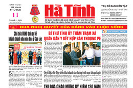 Báo in Hà Tĩnh ngày 11/3/2024