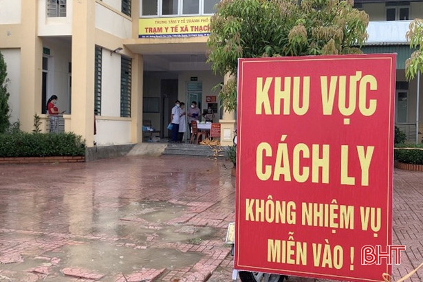 TP Hà Tĩnh thiết lập các khu cách ly dự phòng