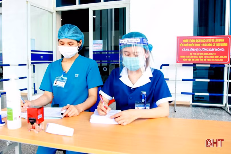 Bệnh viện Đa khoa TTH Hà Tĩnh lập “lá chắn” phòng dịch Covid-19