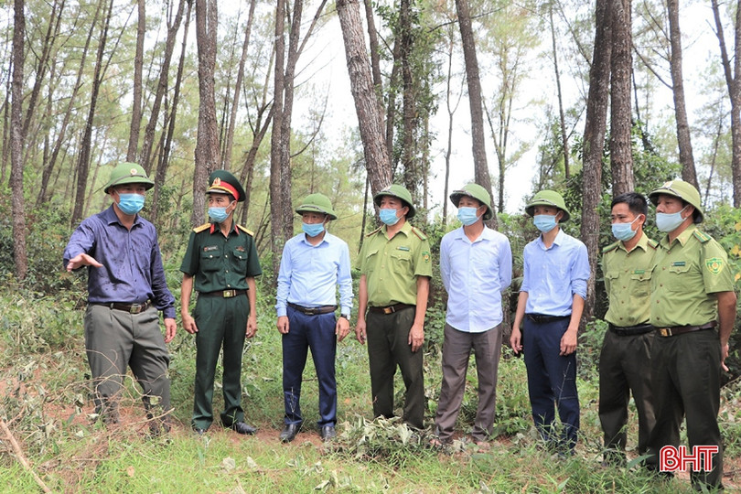 Kiểm soát chặt người ra, vào rừng lúc cao điểm nắng nóng ở Vũ Quang