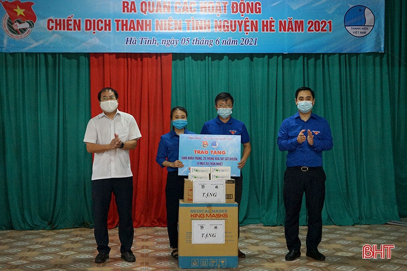 Hà Tĩnh tổ chức Chiến dịch “Thanh niên tình nguyện hè” phù hợp với tình hình dịch bệnh