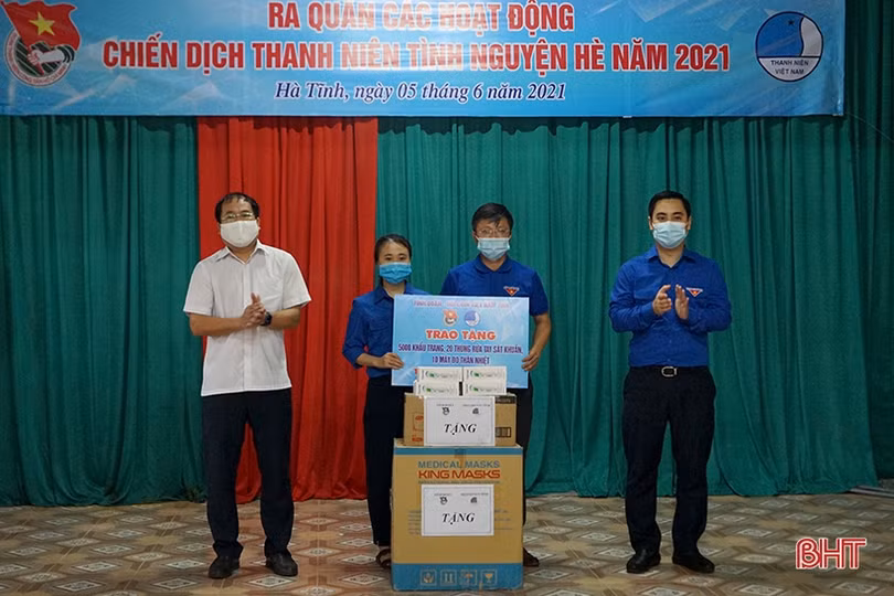 Hà Tĩnh tổ chức Chiến dịch “Thanh niên tình nguyện hè” phù hợp với tình hình dịch bệnh