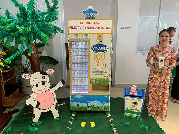 4 năm sữa học đường đồng hành với học sinh Bến Tre nay đã thu “trái ngọt”