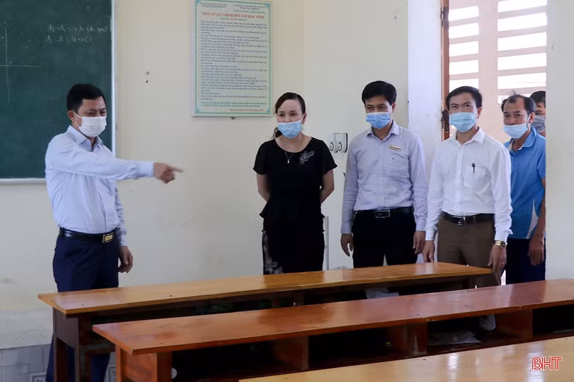 Đảm bảo Kỳ thi vào lớp 10 THPT ở Hà Tĩnh diễn ra an toàn, nghiêm túc