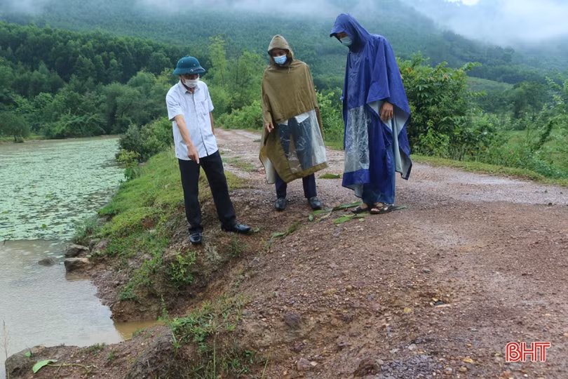 Đập Khe Nải “rệu rã”, người dân huyện miền núi Hà Tĩnh canh cánh nỗi lo 