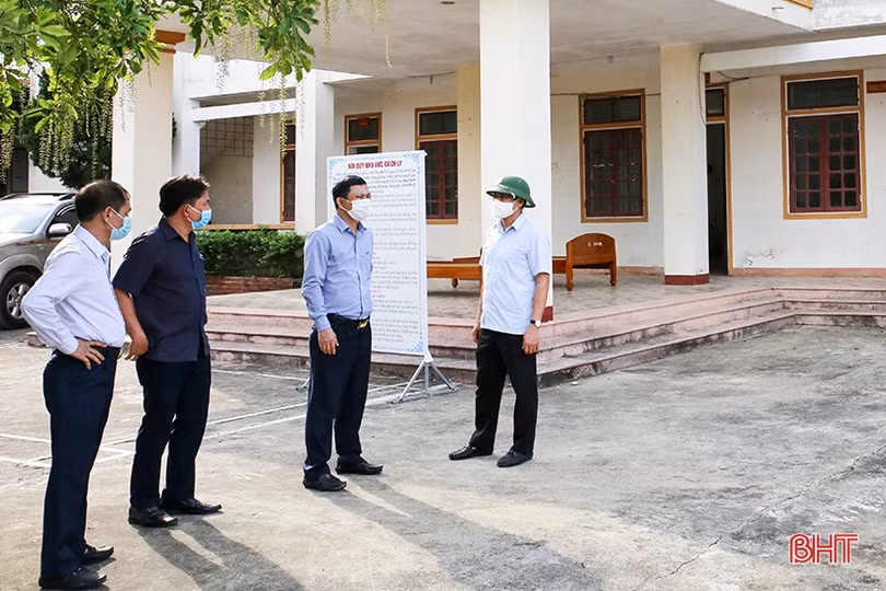 Đức Thọ cần bám sát các văn bản để chỉ đạo chống dịch Covid-19 kịp thời, phù hợp