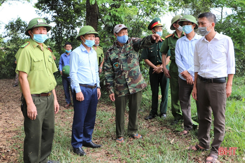 Kiểm soát chặt người ra, vào rừng lúc cao điểm nắng nóng ở Vũ Quang