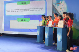 Gameshow “Trường học không ma túy” đến với học sinh Hà Tĩnh