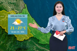 Dự báo thời tiết Hà Tĩnh hôm nay 13/3: Trời hửng nắng, gió nhẹ