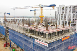 Tổng lực thi công Nhà ở xã hội giai đoạn II, phấn đấu “cất nóc” dịp 19/5