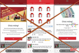 Cảnh báo thủ đoạn giả mạo Bia Sài Gòn để lừa đảo dịp cận Tết