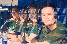 Trung tá quê Hà Tĩnh góp sức tạo khí thế hào hùng tại Lễ kỷ niệm 50 năm Giải phóng miền Nam