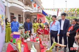 Sôi nổi Ngày hội "Thiếu nhi vui khỏe - tiến bước lên Đoàn"