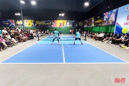 Chung kết hạng A Giải Pickleball các đội mạnh Hà Tĩnh lần thứ I 