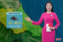 Dự báo thời tiết Hà Tĩnh ngày 8/12: Mưa vừa đến mưa to, trời rét