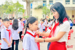 Sôi nổi ngày hội Thiếu nhi vui khỏe - Tiến bước lên Đoàn 