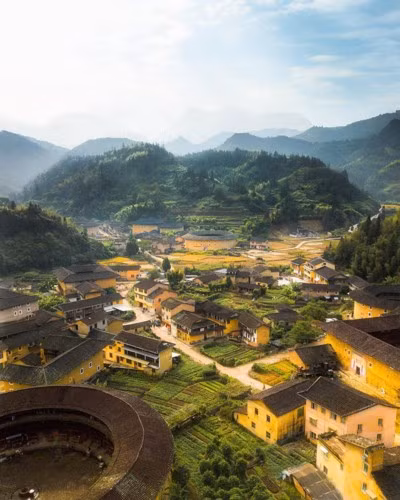 Ngỡ ngàng vẻ hoang sơ, tươi đẹp của các vùng đất châu Á từ trên cao