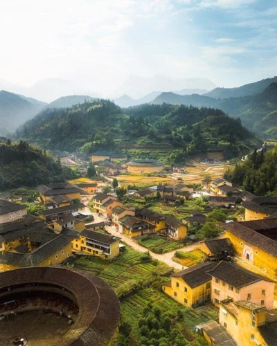 Ngỡ ngàng vẻ hoang sơ, tươi đẹp của các vùng đất châu Á từ trên cao