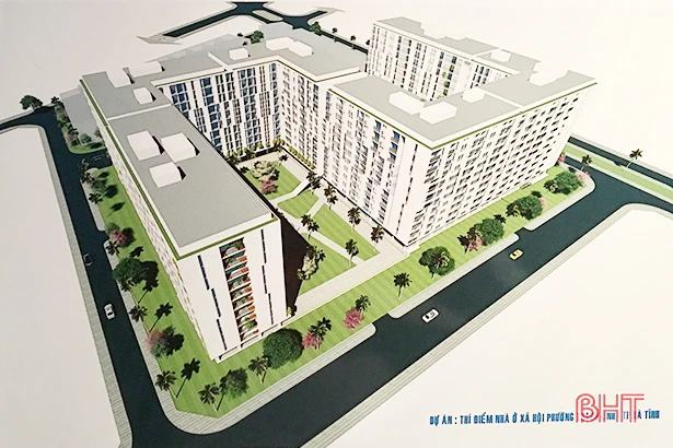 Nhà ở xã hội Hà Tĩnh: Môi trường sống tiện ích, văn minh, hiện đại