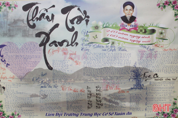 Nhiều giải thưởng được trao tại cuộc thi viết về Nguyễn Công Trứ