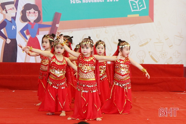 “Happy Teacher’s day” ở Trường Mầm non iSchool Hà Tĩnh