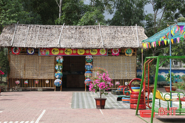 “Lạc” vào ngôi trường mầm non bậc nhất ở Nghi Xuân