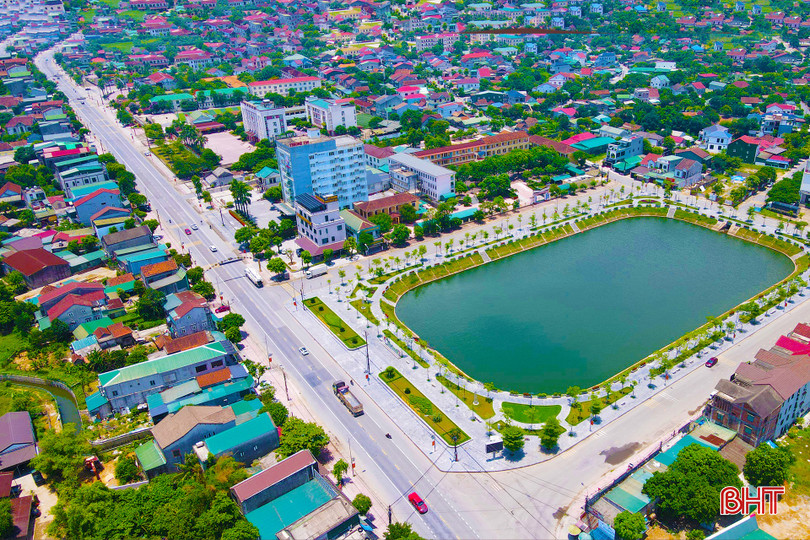 Một góc trung tâm phường Sông Trí. bqbht_br_anh-7.jpg